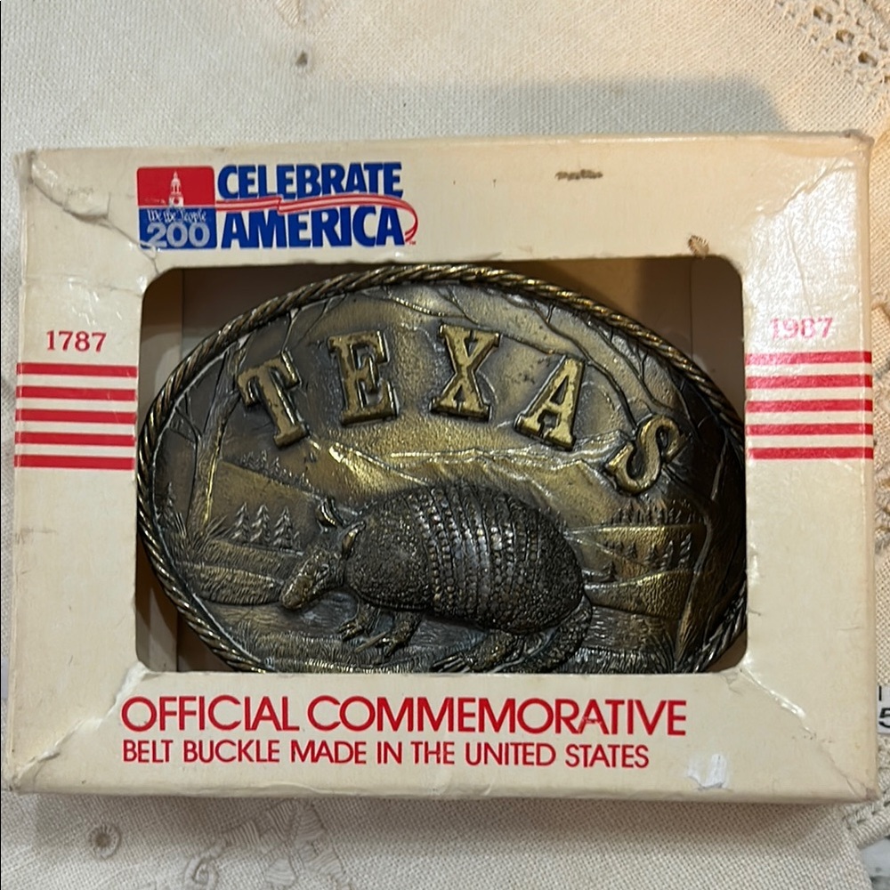 Texas Commemorative Belt Buckle